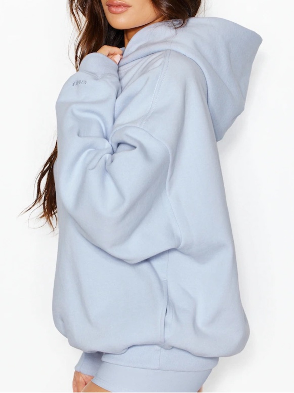 Garage UltraFleece Hoodie in Blue Flirt